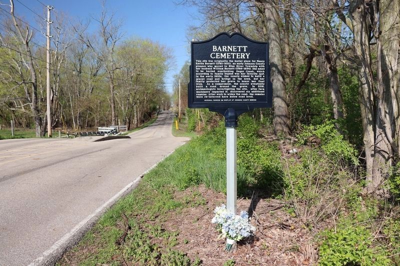 Barnett Cemetery Marker image. Click for full size.