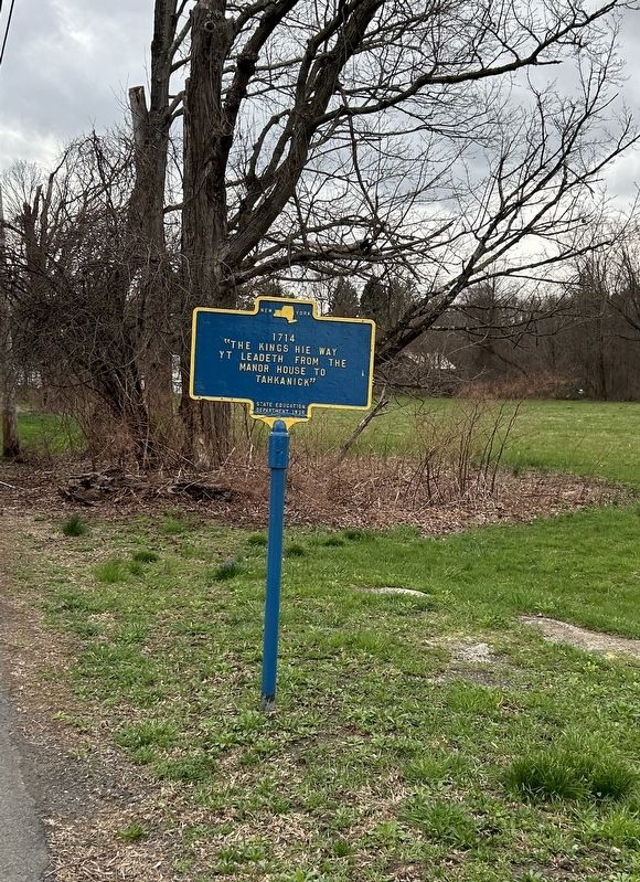 The King's Hie Way Marker image. Click for full size.