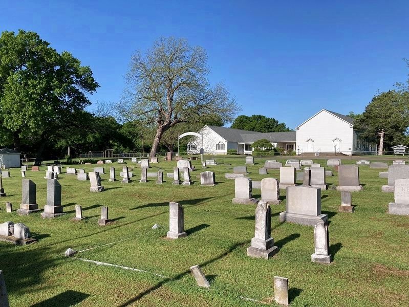 Shiloh Cemetery and Church image. Click for full size.