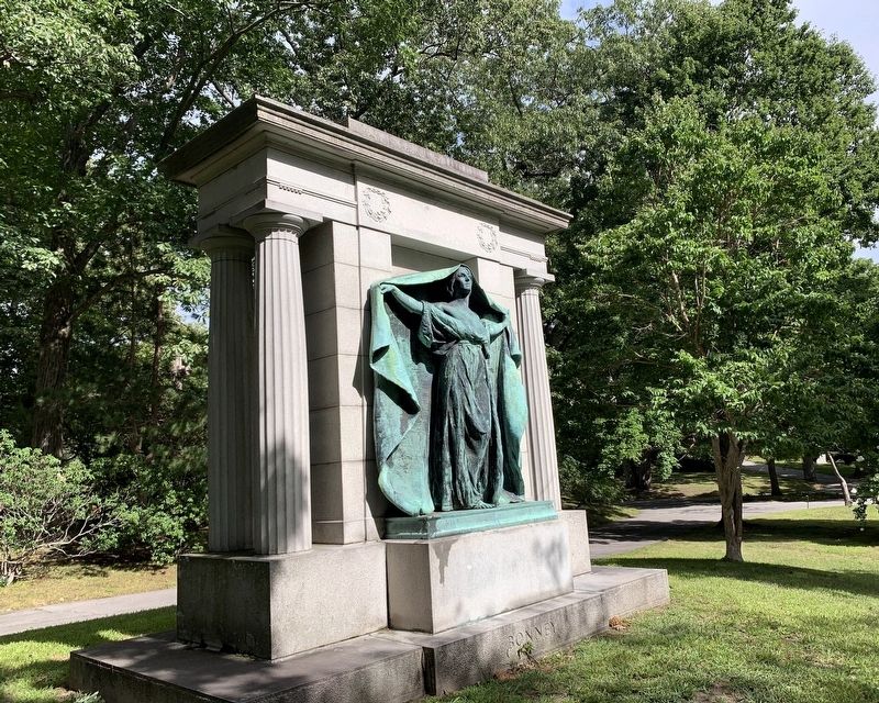Bonney Memorial (aka "the Witch Bonney"). Click for full size. Bonney Memorial (aka "the Witch Bonney") image. Click for full size.