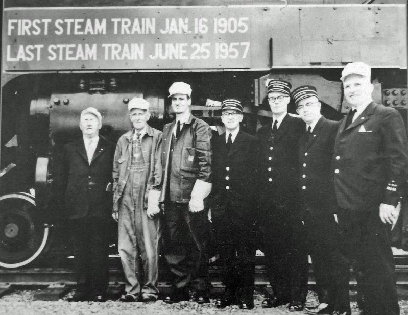 Marker detail: Specially Picked Crew for the Last Run image. Click for full size.