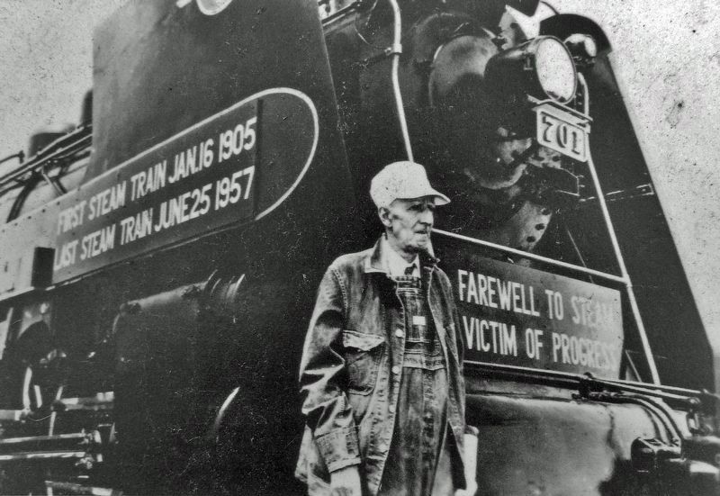 Marker detail: Engineer Tom Muldoon image. Click for full size.