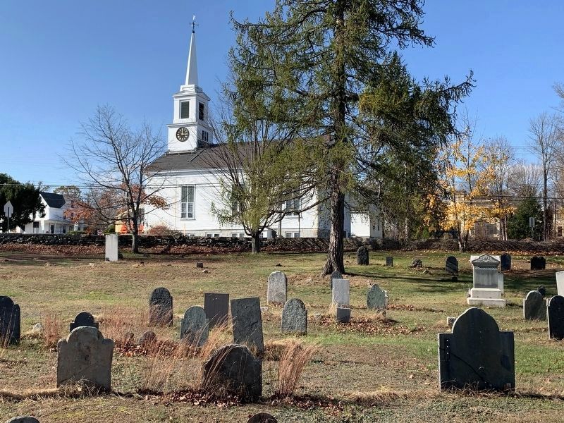 Chester Village Cemetery & Congregational Church. Click for full size. Chester Village Cemetery & Congregational Church image. Click for full size.