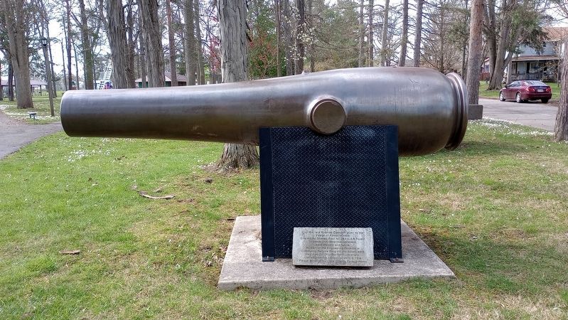 Civil War-era Rodman Cannons Marker. Click for full size. Civil War-era Rodman Cannons Marker image. Click for full size.