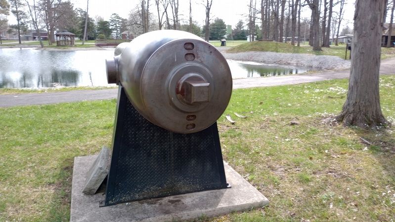 Civil War-era Rodman Cannons Marker. Click for full size. Civil War-era Rodman Cannons Marker image. Click for full size.