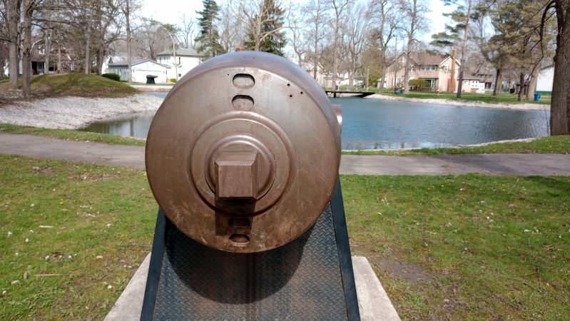 Civil War-era Rodman Cannons Marker. Click for full size. Civil War-era Rodman Cannons Marker image. Click for full size.