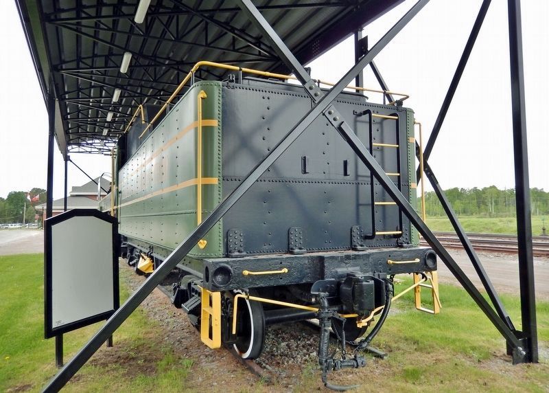 Back of the 701 Tender. Click for full size. Back of the 701 Tender image. Click for full size.