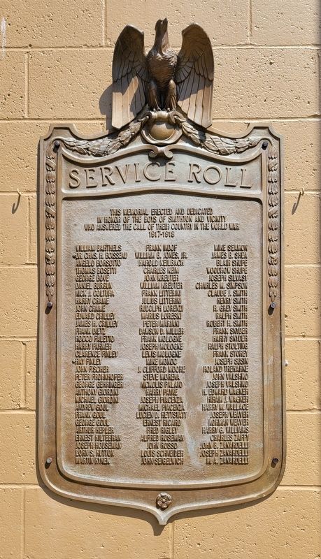 Smithton Service Roll Marker. Click for full size. Smithton Service Roll Marker image. Click for full size.