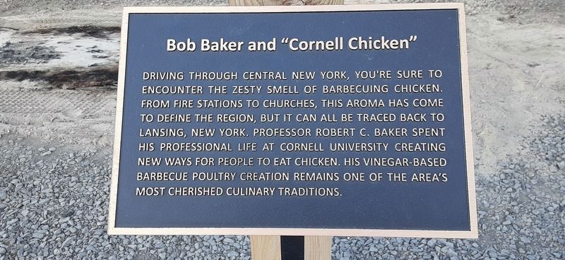 Bob Baker and Cornell Chicken image. Click for full size.