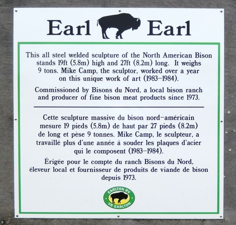 Earl Marker image. Click for full size.