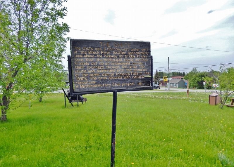 The Chute Marker. Click for full size. The Chute Marker image. Click for full size.