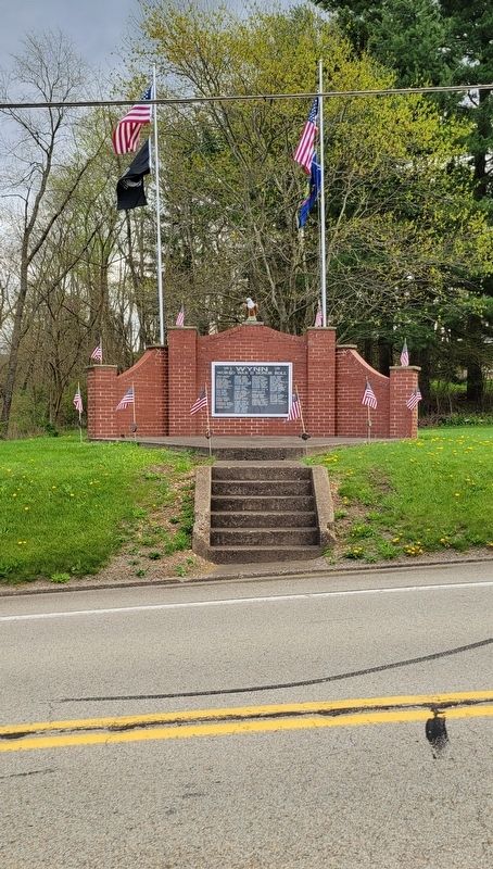 Wynn World War II Honor Roll Marker image. Click for full size.