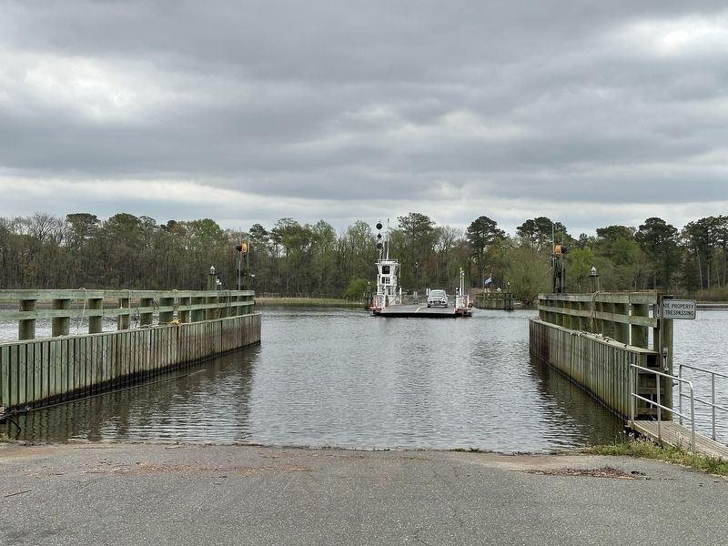 Woodland Ferry viewed from the northwest bank of the river. Click for full size. Woodland Ferry viewed from the northwest bank of the river image. Click for full size.
