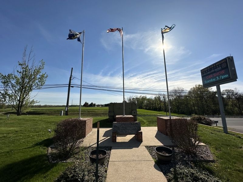VFW Post 3792 Memorial wide view. Click for full size. VFW Post 3792 Memorial wide view image. Click for full size.