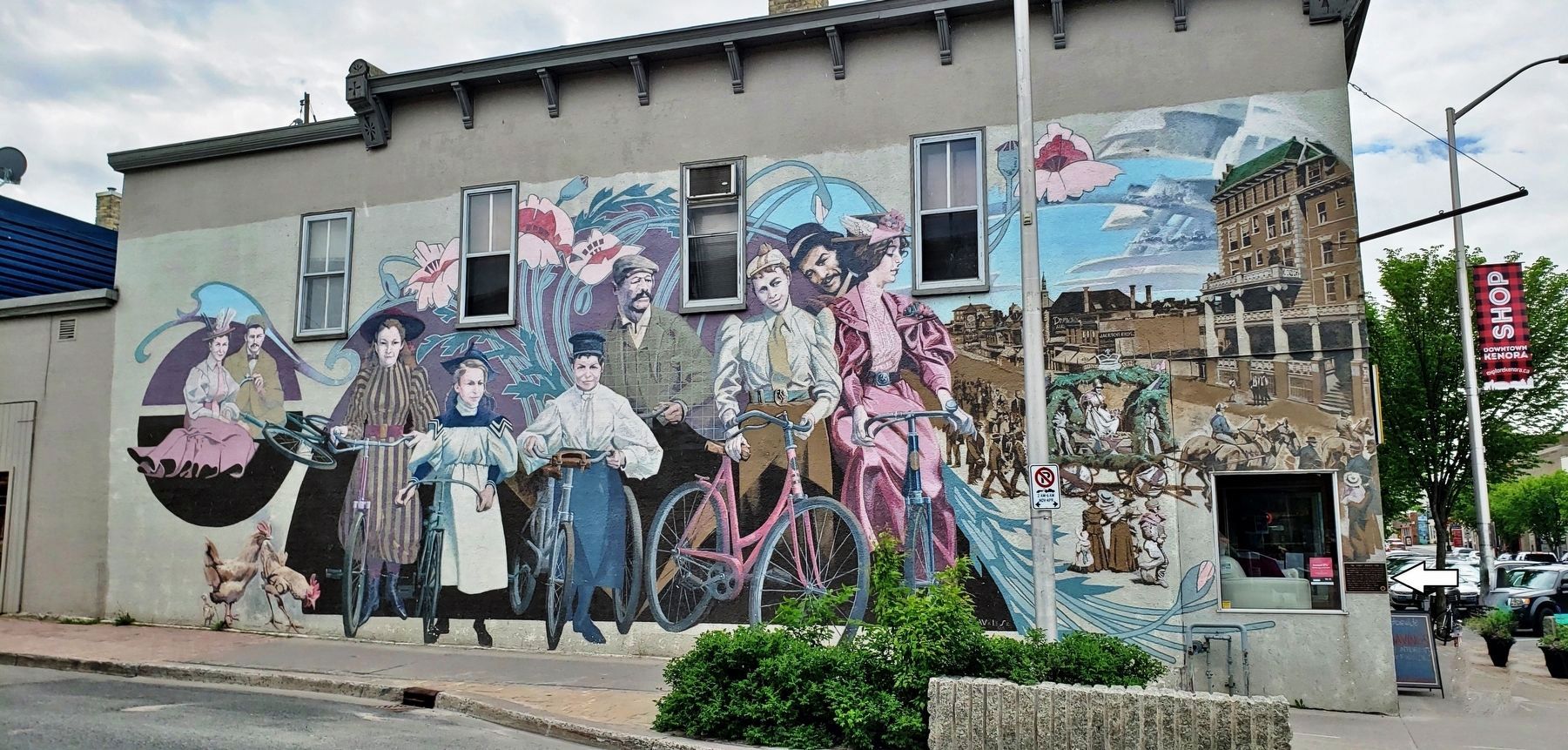 The Jubilee Parade Mural image. Click for full size.