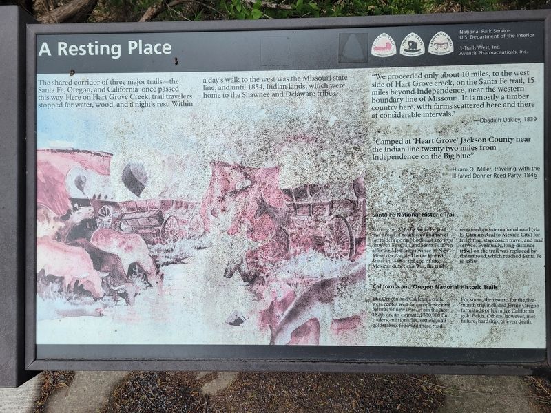A Resting Place Marker. Click for full size. A Resting Place Marker image. Click for full size.