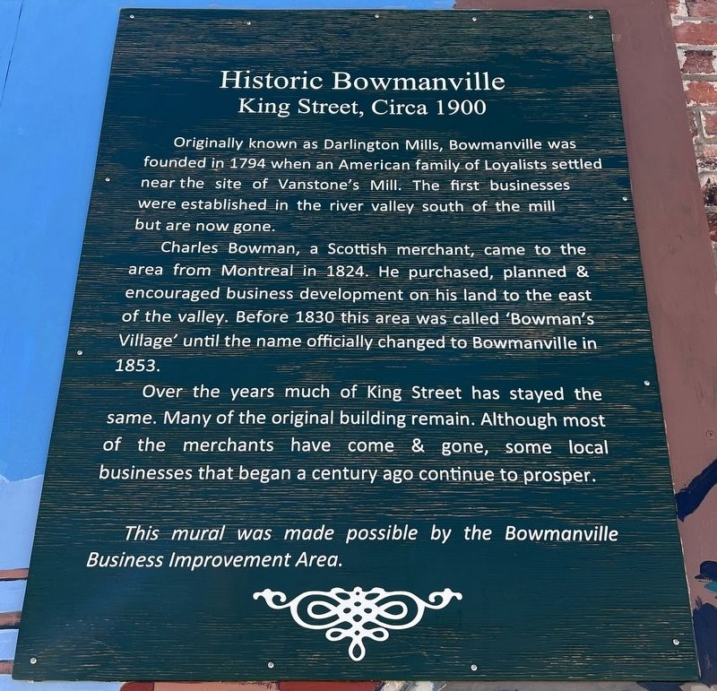 King Street, Circa 1900 Marker. Click for full size. King Street, Circa 1900 Marker image. Click for full size.