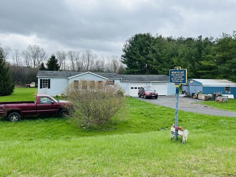 Indian Village Marker image. Click for full size.