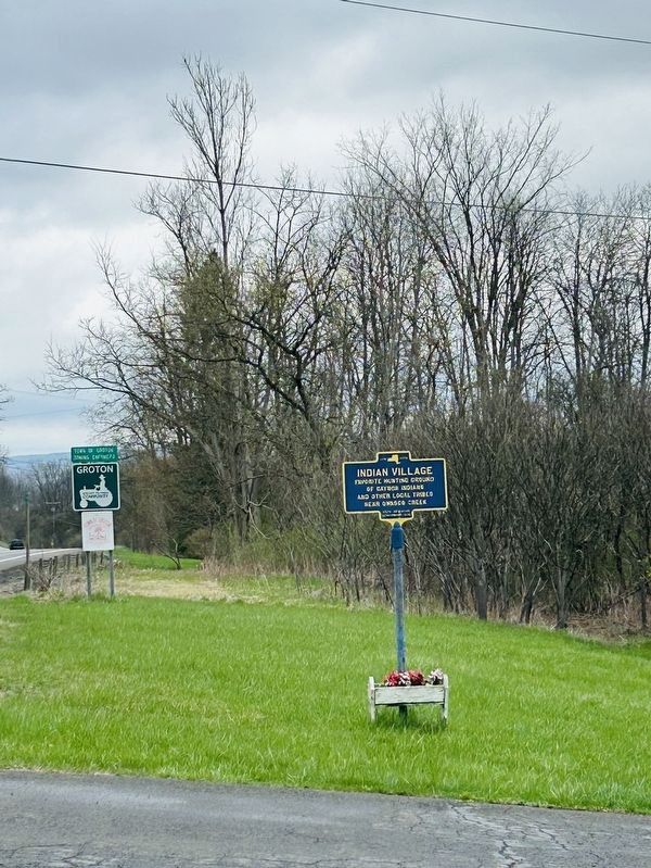 Indian Village Marker image. Click for full size.