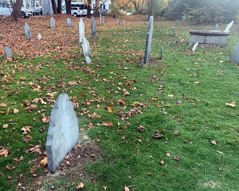 Pleasant Street Burial Ground. Click for full size. Pleasant Street Burial Ground image. Click for full size.