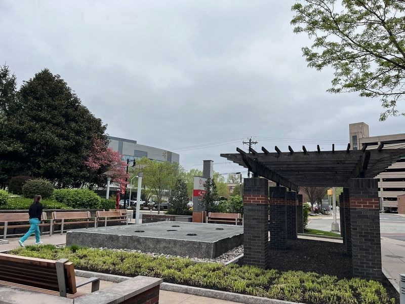 Former Camden Civil War Memorial Location image. Click for full size.