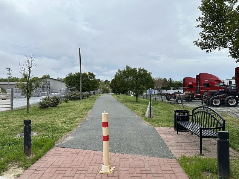 Milton Bike and Hiking Trail. Click for full size. Milton Bike and Hiking Trail image. Click for full size.