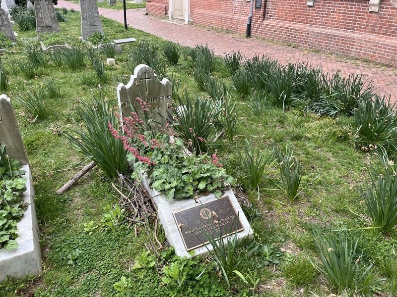 Ada Knowlton Chew Marker. Click for full size. Ada Knowlton Chew Marker image. Click for full size.