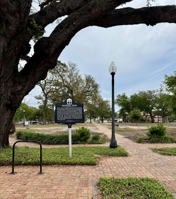 McKenzie Park Marker image. Click for full size.