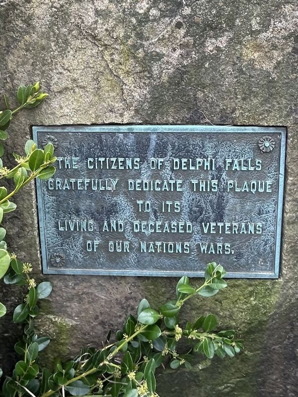 War Memorial Marker. Click for full size. War Memorial Marker image. Click for full size.