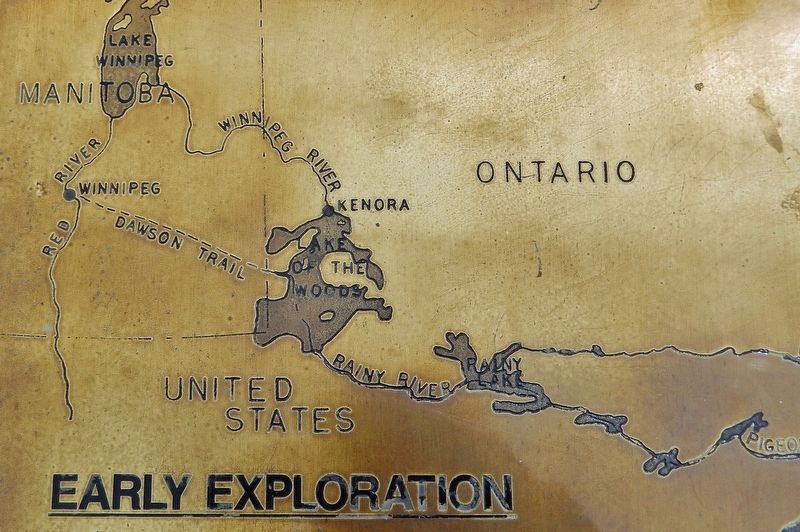 Marker detail: Early Exploration Map image. Click for full size.
