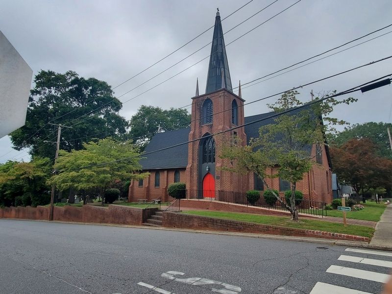 St. Luke's Episcopal Church facing belltower image. Click for full size.