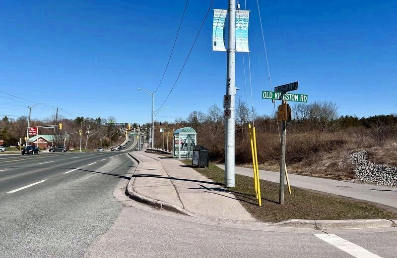 Entrance to Tooley’s Mill Park at Highway 2 and Old Kingston Road. Click for full size. Entrance to Tooley’s Mill Park at Highway 2 and Old Kingston Road image. Click for full size.