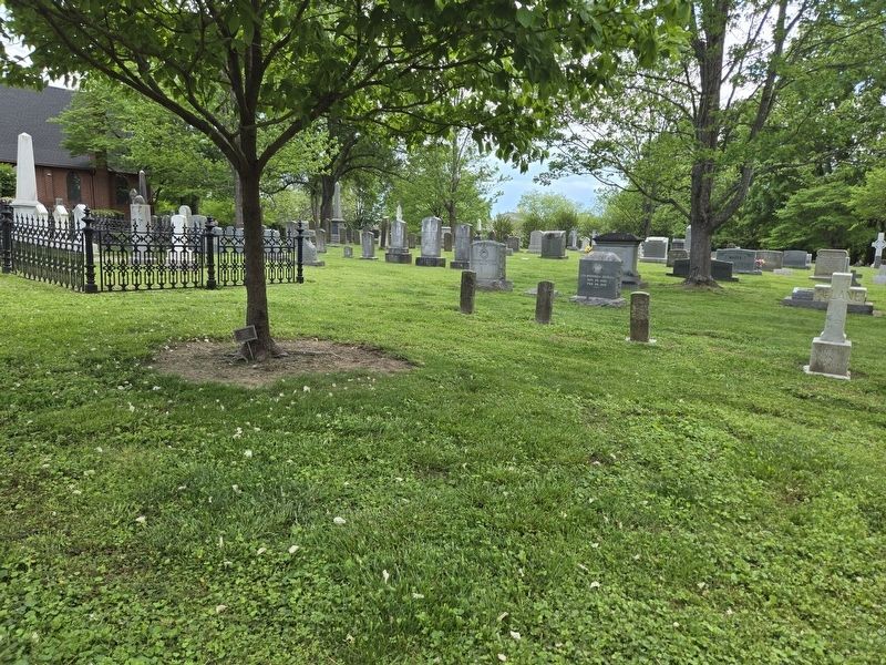 St. Luke's Episcopal Church cemetery image. Click for full size.