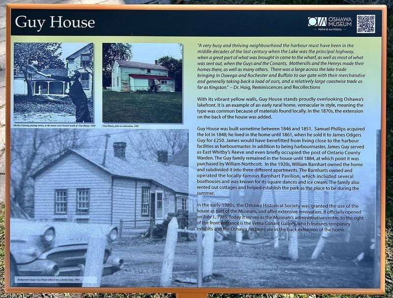 Guy House Marker image. Click for full size.