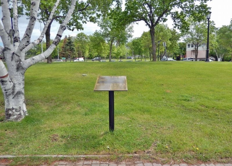 A 1920 View of Today's McLeod Park Marker image. Click for full size.
