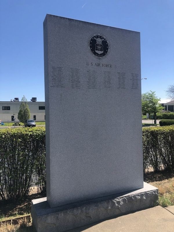Veterans Memorial: U.S. Air Force tablet image. Click for full size.