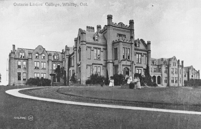 Ontario Ladies’ College in 1908. Click for full size. Ontario Ladies’ College in 1908 image. Click for full size.