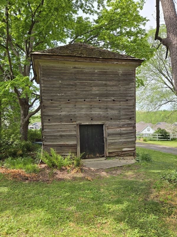 Smokehouse located on the rear of the property image. Click for full size.