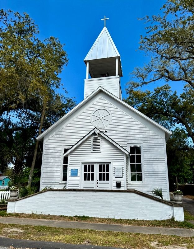 Historic St. Andrew Church Marker image. Click for full size.