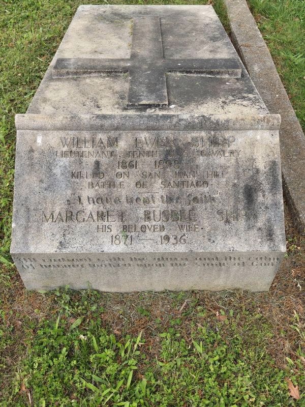 Gravesite of William Ewen Shipp image. Click for full size.