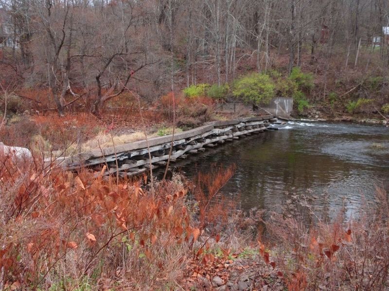 The Dam at Hansmann's Mills. Click for full size. The Dam at Hansmann's Mills image. Click for full size.