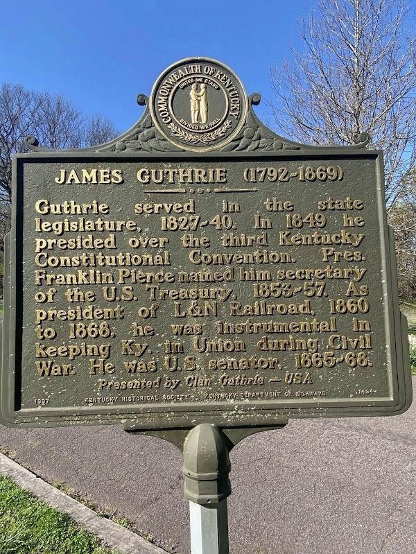 James Guthrie (1792-1869) Marker image. Click for full size.