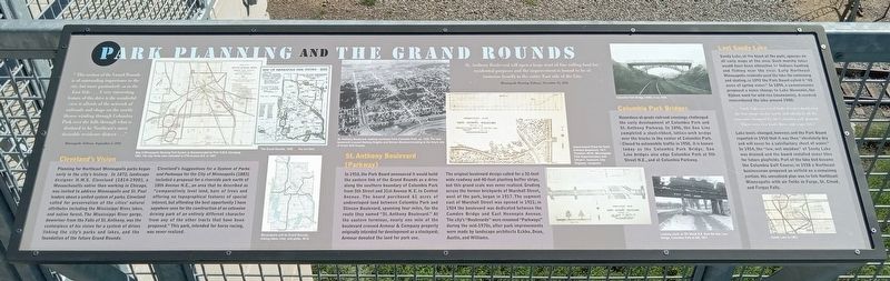 Park Planning and the Grand Rounds Marker image. Click for full size.