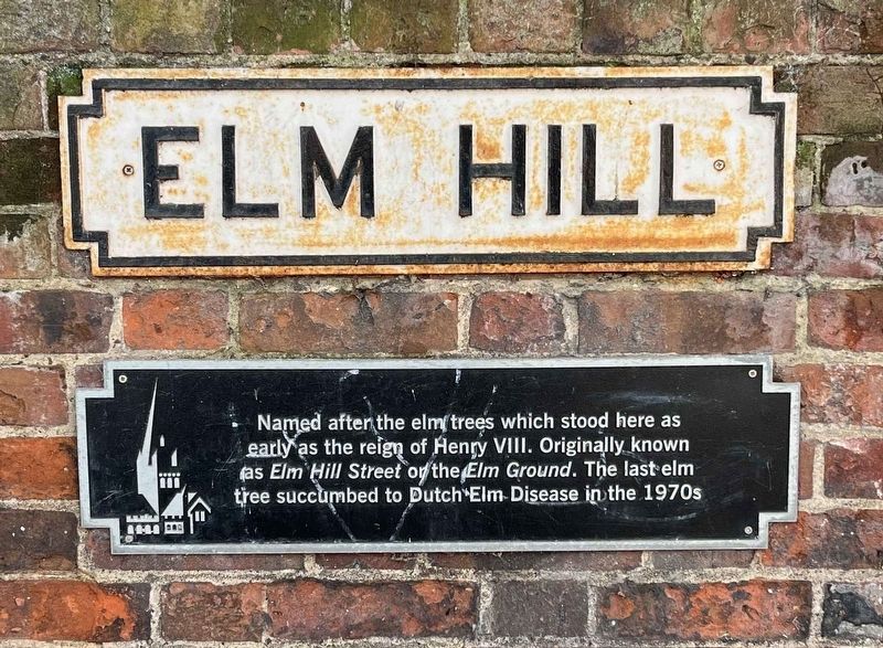 Elm Hill Marker image. Click for full size.