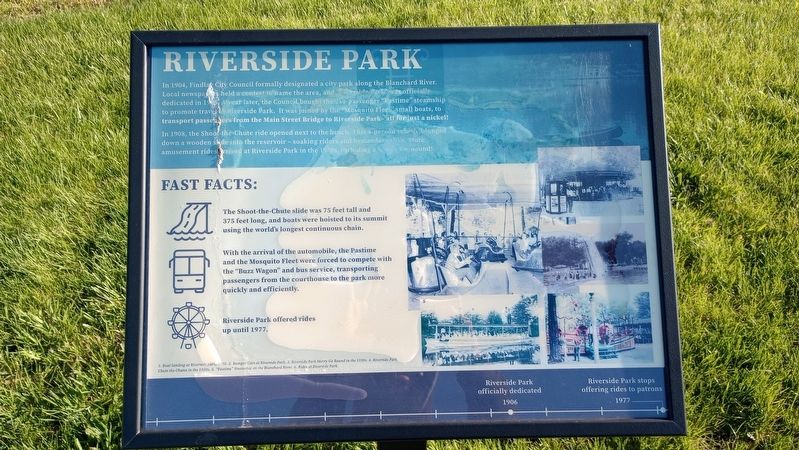 Riverside Park Marker image. Click for full size.