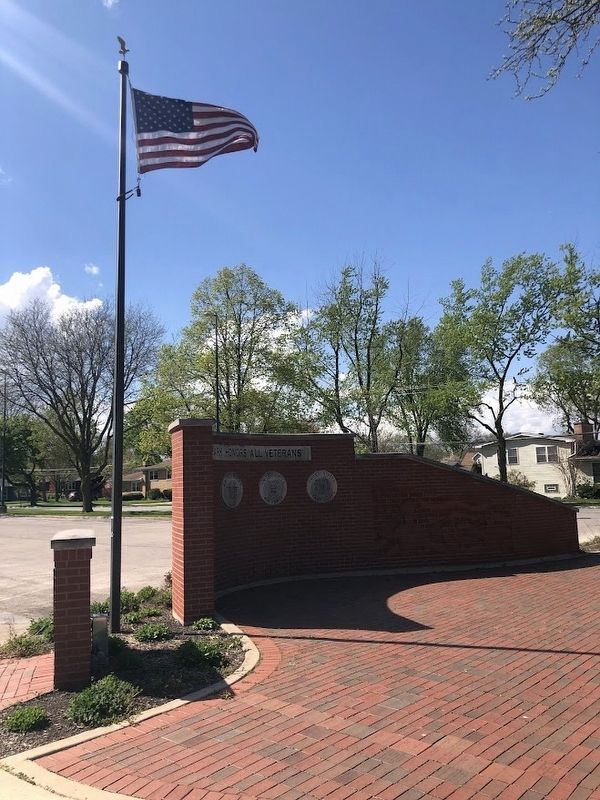 La Grange Park Veterans Memorial. Click for full size. La Grange Park Veterans Memorial image. Click for full size.