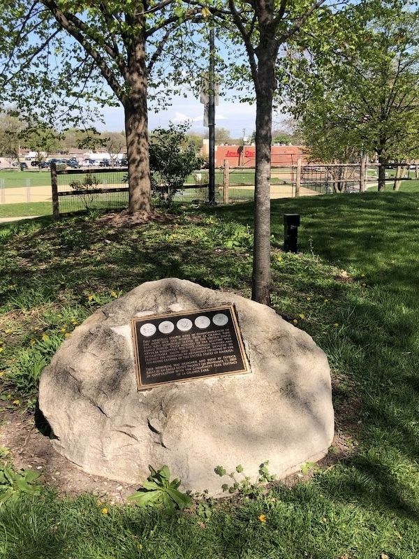 La Grange Park Veterans Memorial (2024 location). Click for full size. La Grange Park Veterans Memorial (2024 location) image. Click for full size.