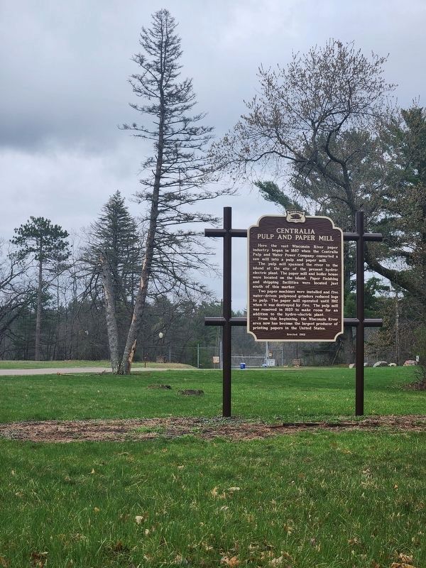 Centralia Pulp and Paper Mill Marker image. Click for full size.