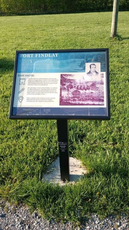 Fort Findlay Marker image. Click for full size.