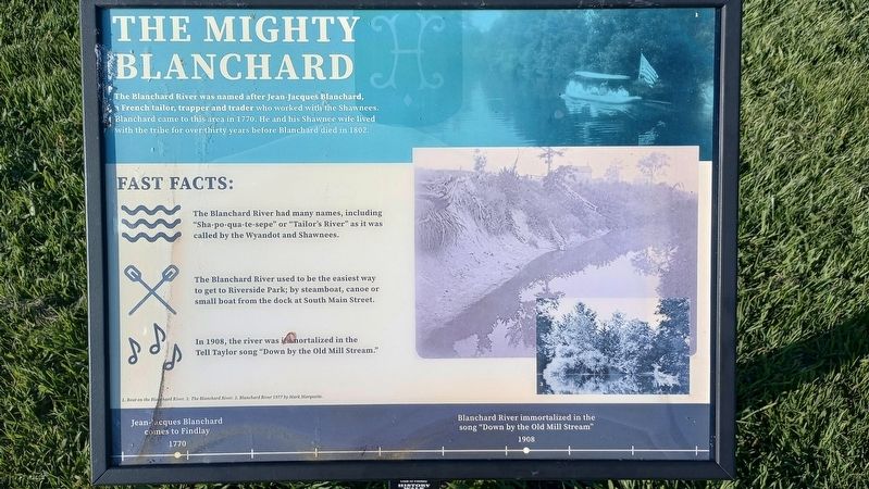 The Mighty Blanchard Marker image. Click for full size.